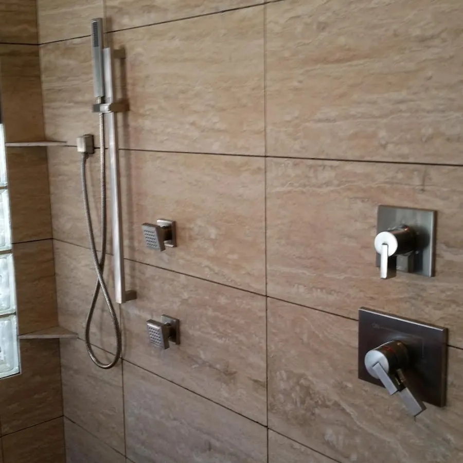 Shower fixture installation for Gas Line Repair in Brazil